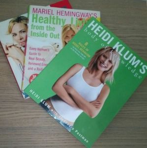 Set of 3 health/ lifestyle books
